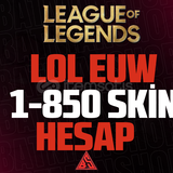 ⭐LOL EUW 1-850 SKİN⭐