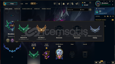 lol euw adc mainlemelik smurf acc 61wr