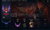 LOL EUW MASTER %60 WR +24 LP HESAP