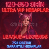 LOL EUW Random Hesap 120-850 Skin Oto Teslim