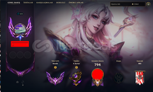 LoL MASTER geçmişte challenger satılık hesap 