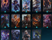 LoL Plat 1 TR Hesap 340 lvl +180 kostüm