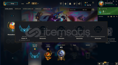 LOL PLAT 4 MAİNLEMELİK ÇAR!! GÜZEL SKİNLİ