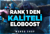 LOL - Rank 1'den 7/24 Eloboost Hizmeti