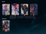 lol tr bol skinli 31. level samiralı hesap