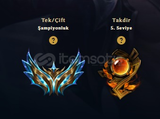 LOL TR CHALLANGER HESAP 11 YILLIK 955 LEVEL
