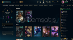 LOL TRSERVER SATILIK Hesap