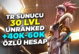 LOL TR UNRANKED RASTGELE KOSTÜMLÜ HESAP