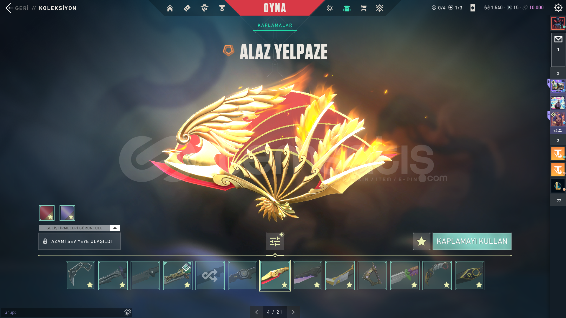 LOL + VALO FULL DOPDOLU KOLEKSİYONER HESAP  LOL + VALO FULL DOPDOLU KOLEKSİYONER HESAP