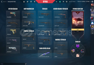 LoL Valorant Bol Skinli Hesap!!Pazarlık olur