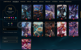 LOL VE VALO İÇERİKLİ 187 LVL HESAP 