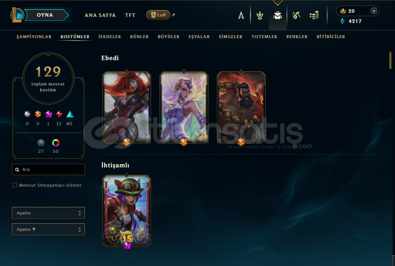 Lol ve Valorant birleşik, mainlik hesap Lol ve Valorant birleşik, mainlik hesap