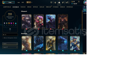 Lol West 20 kostümlü hesap