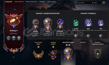 lolw+tft hesap 610 lv 364 skin mevcut