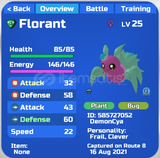 Loomian Legacy alpha florant