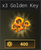 ✅​ [Lootify] x3 Golden Key