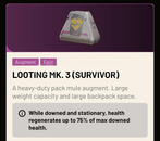 Looting MK3 (Survivor) Blueprint