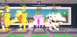 Los Combinasionas 90 milyon