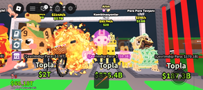 Los combinasionas saniyede 93 m