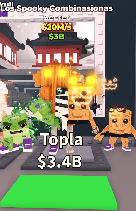 Bir Brainrot Çal Los Spooky Combinasionas 3B 20M