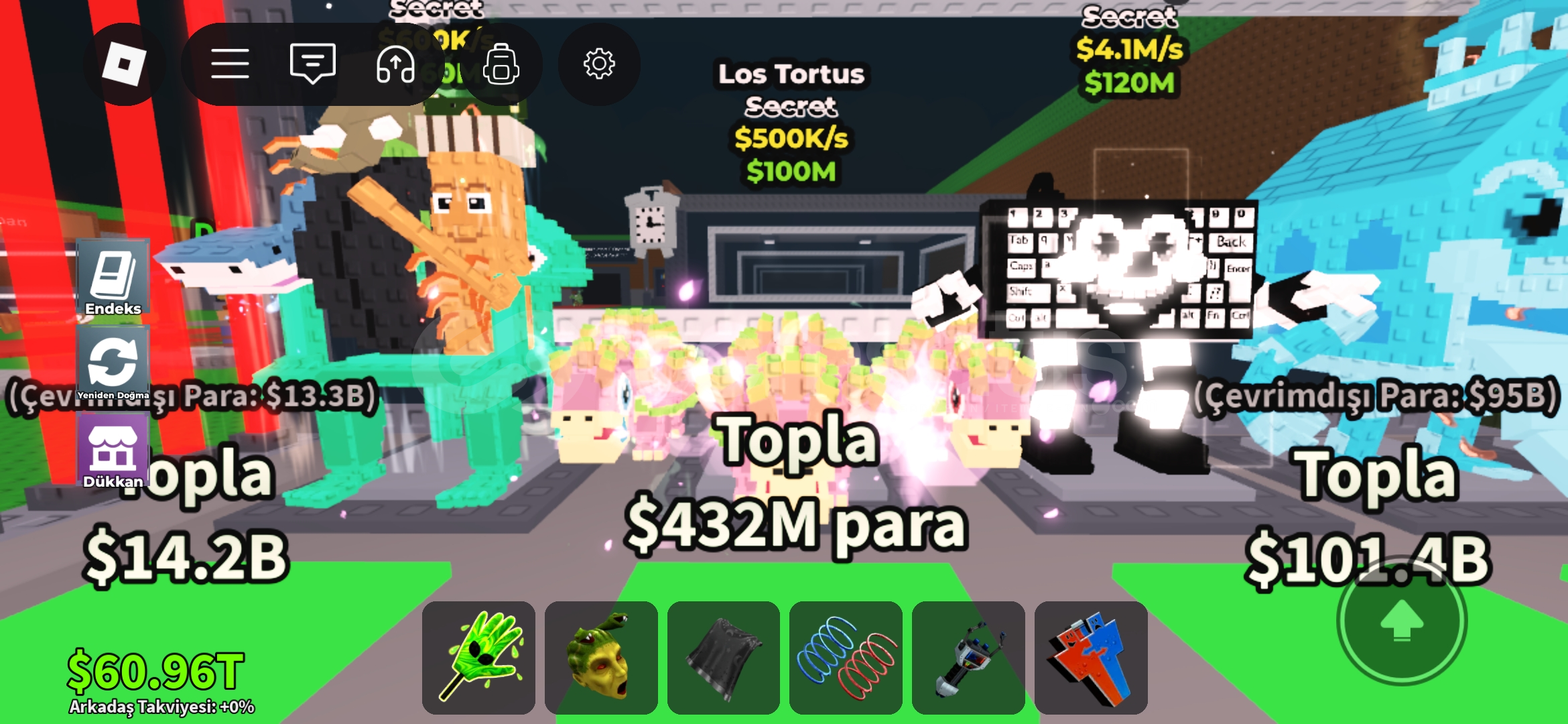 Los Tortus saniyede 500k en ucuzu Los Tortus saniyede 500k en ucuzu