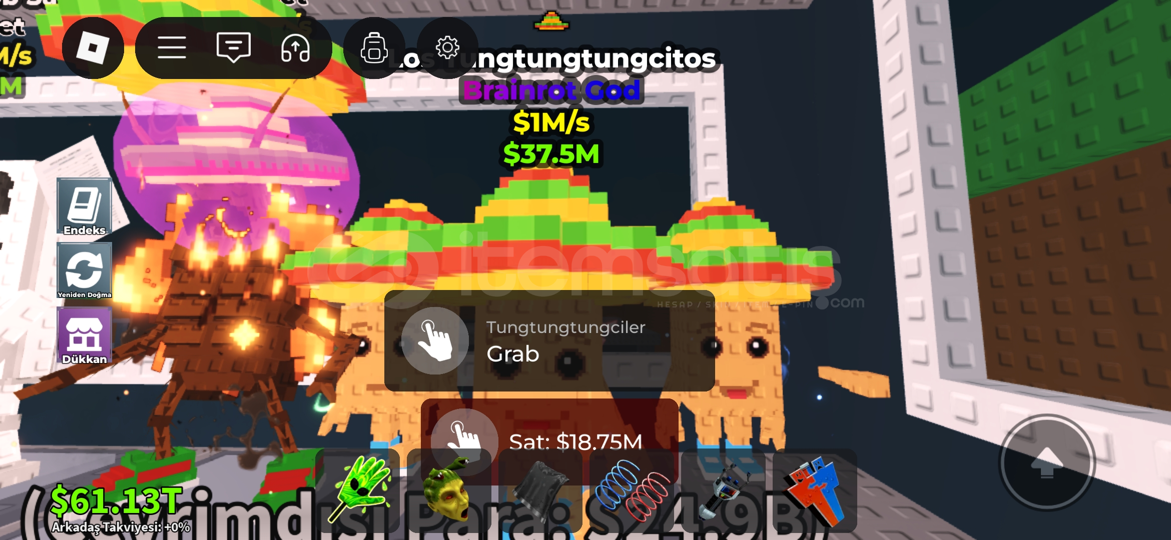 Los tungtungtungcitos saniyede 1m en ucuzu  Los tungtungtungcitos saniyede 1m en ucuzu