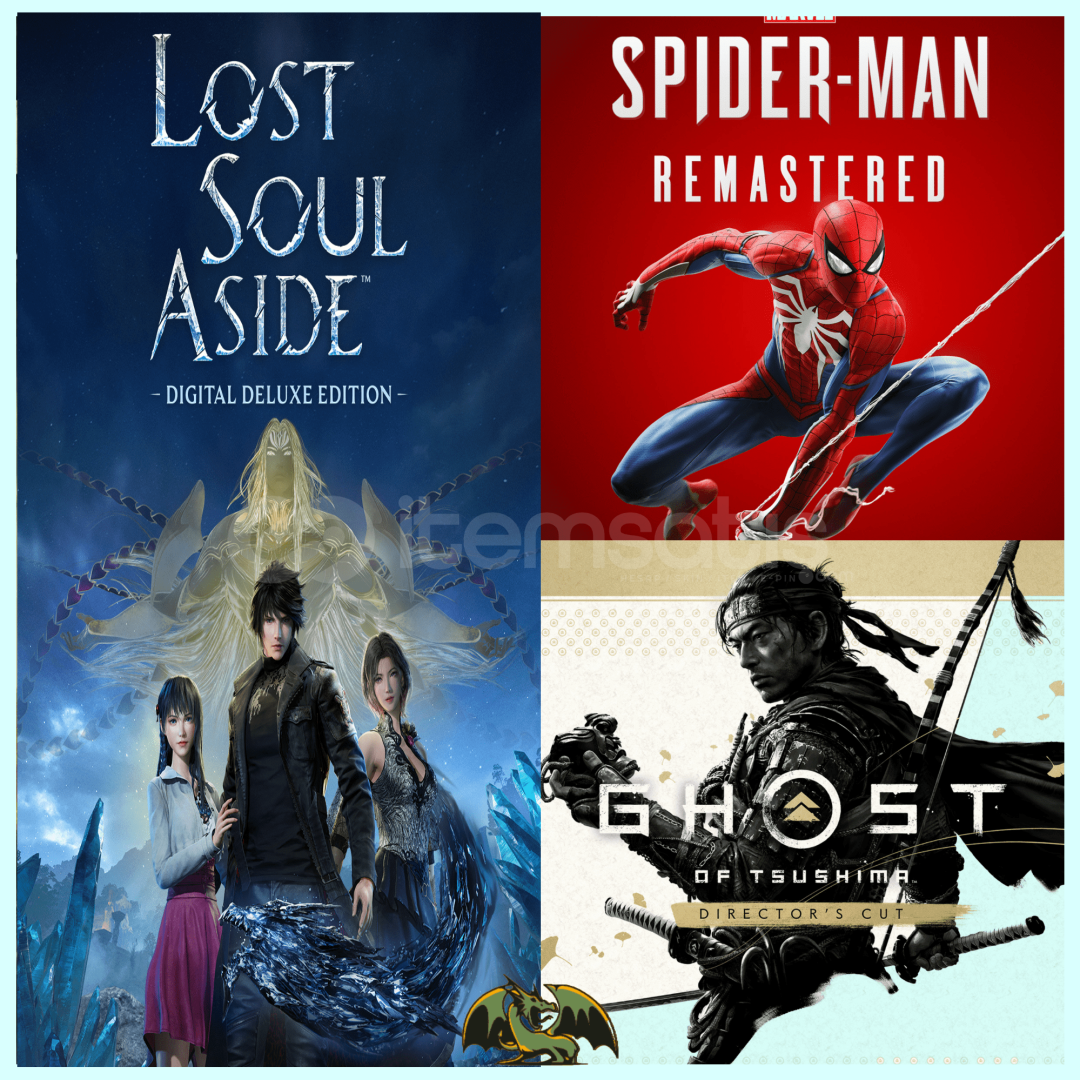 Lost Soul Aside + Spiderman + Ghost Lost Soul Aside + Spiderman + Ghost