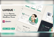 ⚡ Luique Wordpress Tema Blog - Portfolio ⚡