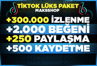 ⭐Lüks Keşfet Paketi ! ⭐