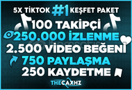 ⭐ Lüks Keşfet Paketi ⭐