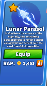 Lunar Parasol/Blade Ball