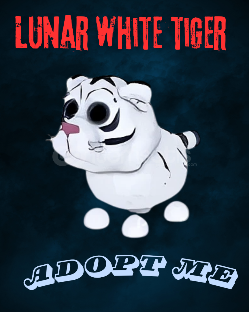 Lunar White Tiger Adopt Me Lunar White Tiger Adopt Me