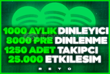 ⭐[LÜX PAKET] Spotify Sanatçı Paketi