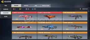 Lv400| EpicGun80| Skin48| 2 Altın, 1 Elmas| 4 