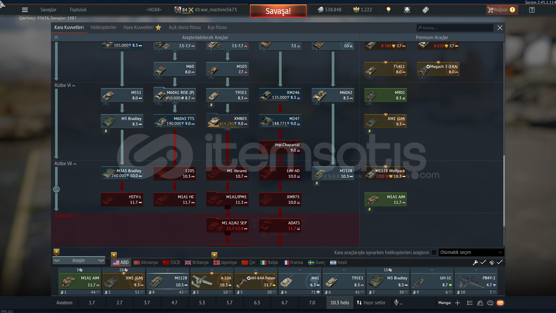 M1A1 AİM AH-64A PETEN A-10A XM1 M1128 M1A1 AİM AH-64A PETEN A-10A XM1 M1128