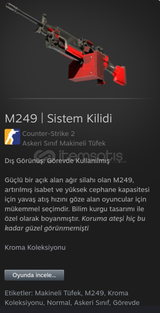 M249 | Sistem Kilidi