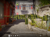 M249 YEMYEŞİL PARLAYAN DESEN 