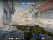 M249 YEMYEŞİL PARLAYAN DESEN 