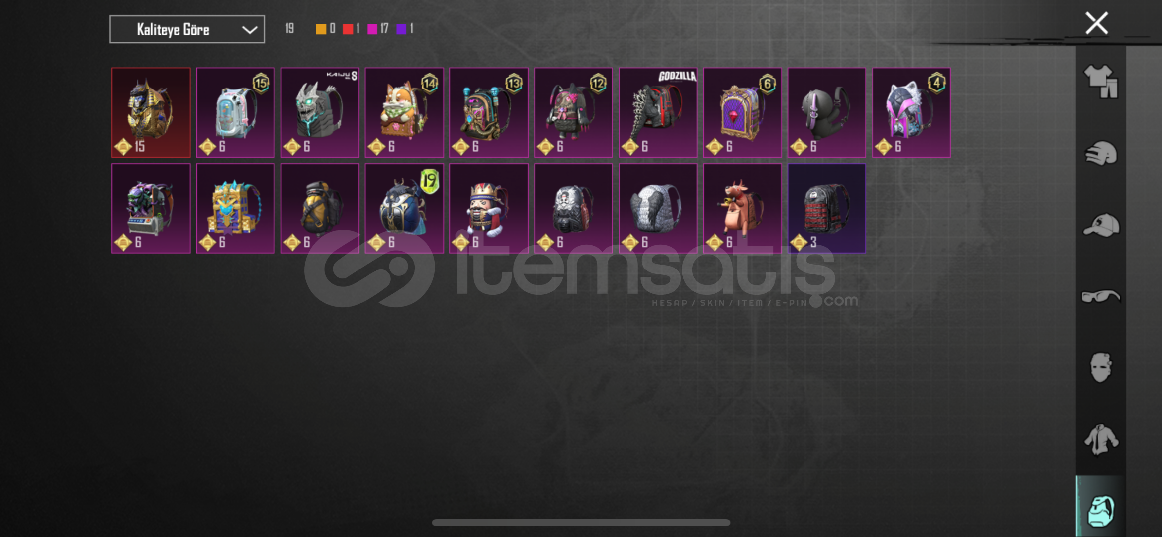 M4 5 seviye x suit 2 tane 1 tane nihai  M4 5 seviye x suit 2 tane 1 tane nihai