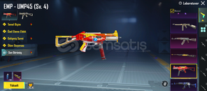 M416 7 maxx 49 destaslı 1 tane porsche 