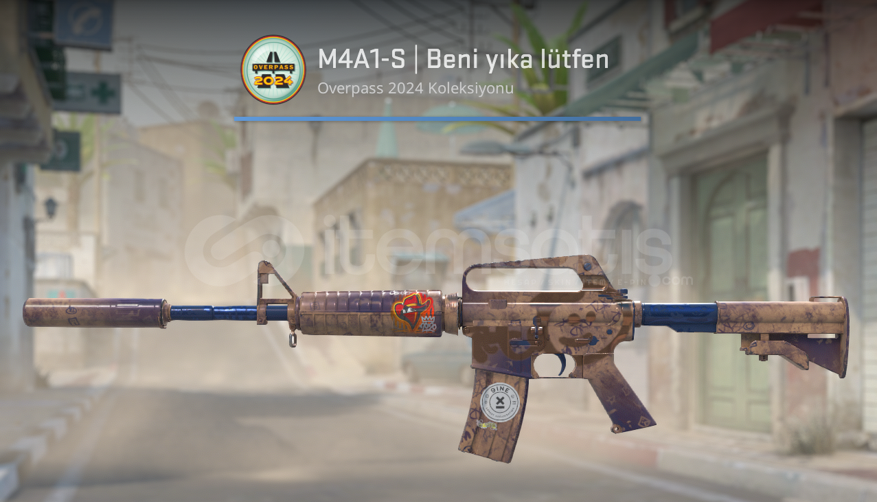 M4A1-S | Beni yıka lütfen (STİCKERLI) M4A1-S | Beni yıka lütfen (STİCKERLI)