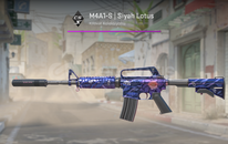 M4A1-S | Black Lotus (Az Aşınmış)