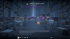 M4A1-S Black Lotus (Field-Tested) 0.20 FLOAT  M4A1-S Black Lotus (Field-Tested) 0.20 FLOAT