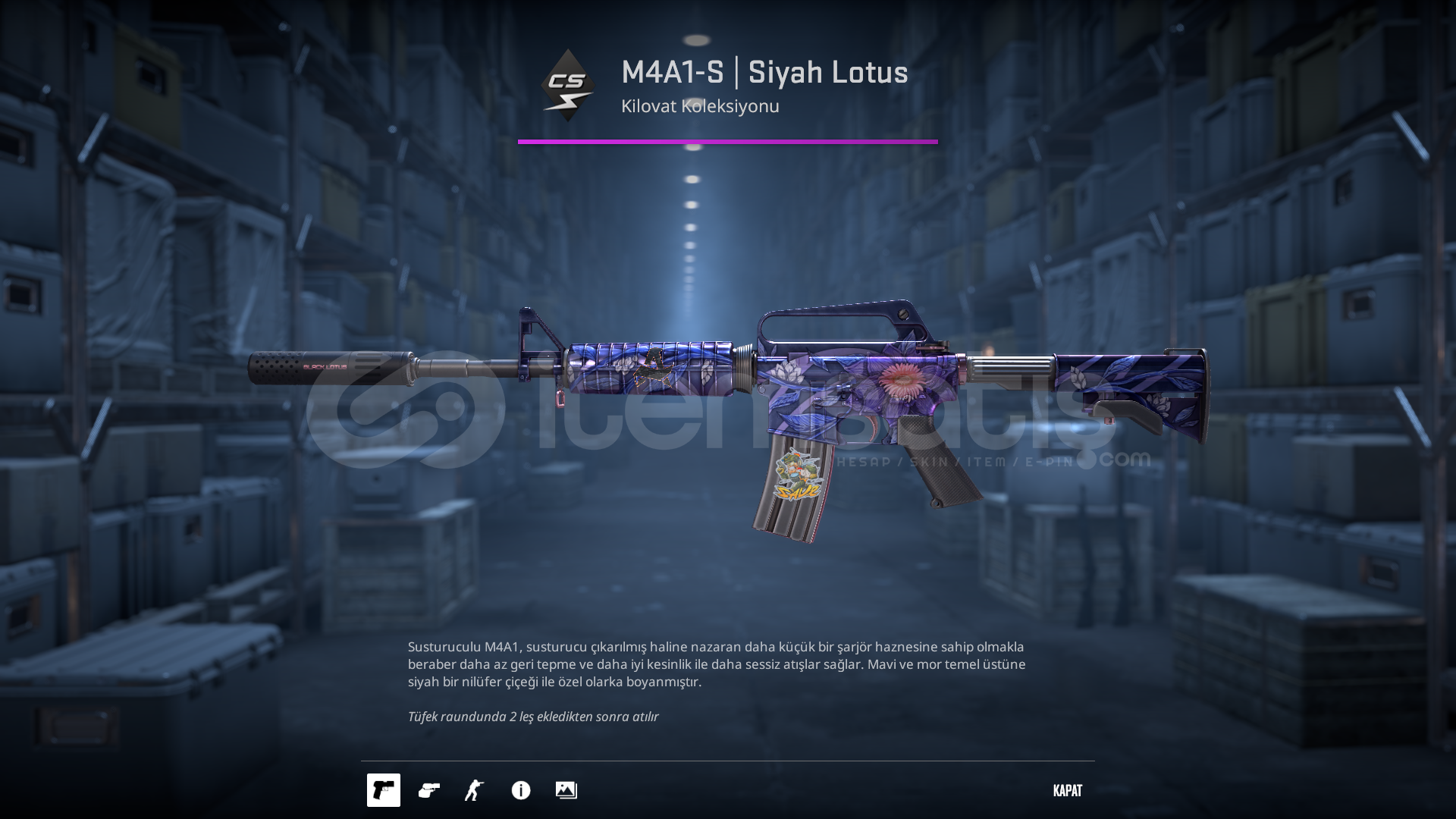 M4A1-S Black Lotus (Field-Tested) 0.20 FLOAT  M4A1-S Black Lotus (Field-Tested) 0.20 FLOAT