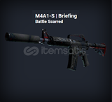 M4A1-S Briefing Battle Scarred 2