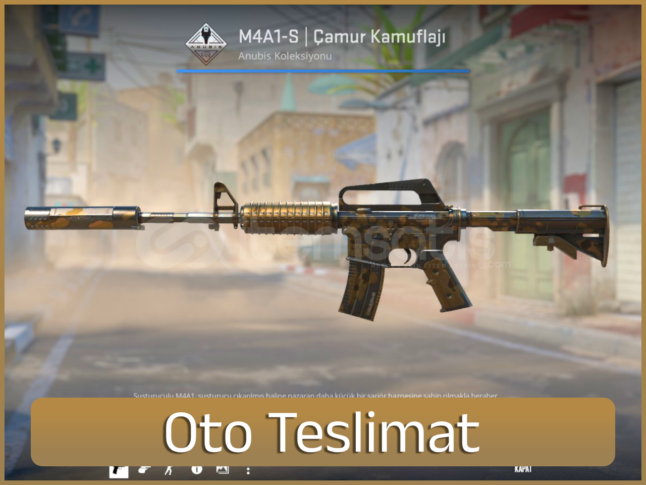 ⚡M4A1-S | Çamur Kamuflajı ⚡M4A1-S | Çamur Kamuflajı