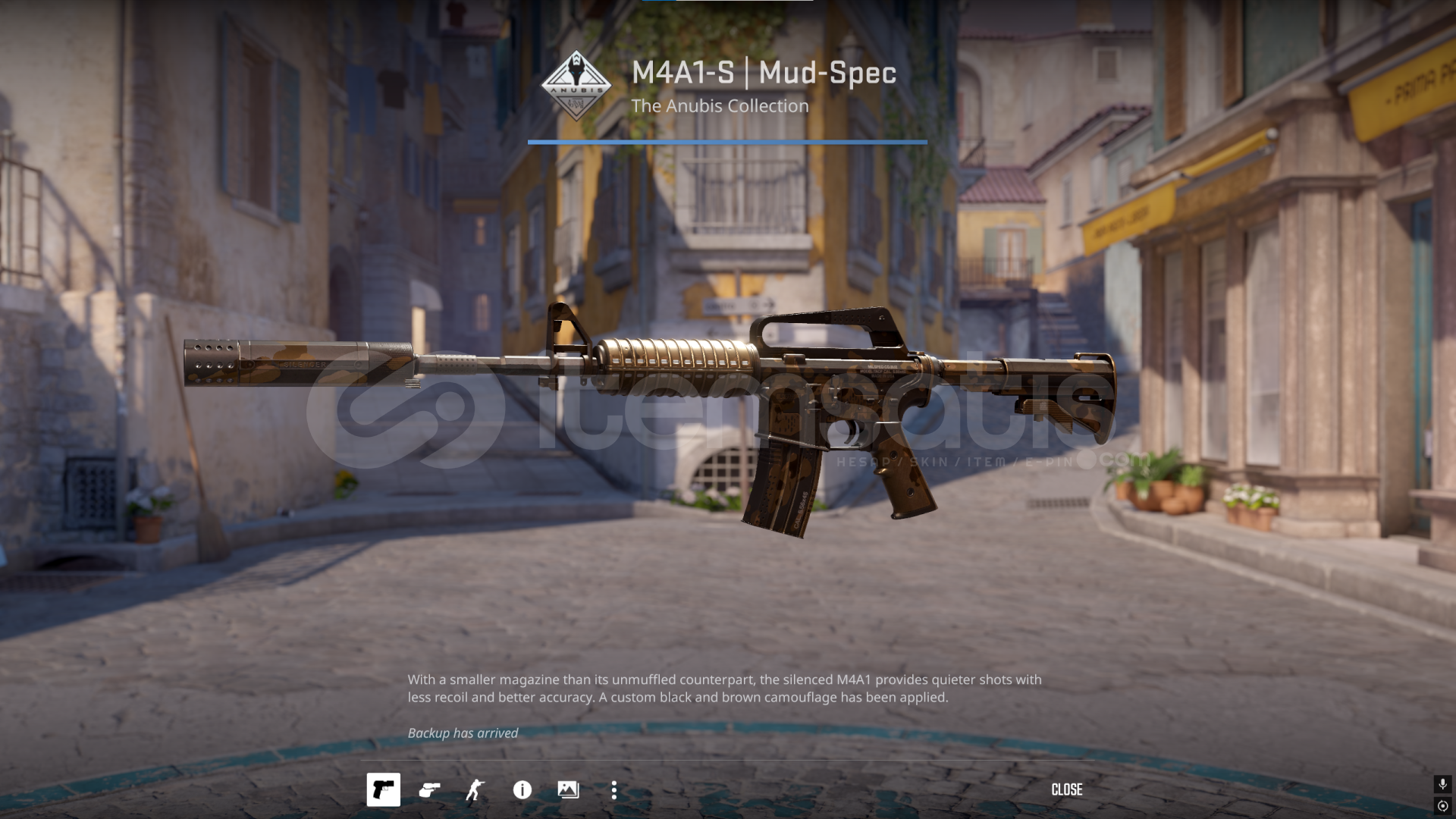 M4A1-S | Çamur Kamuflajı (FT) M4A1-S | Çamur Kamuflajı (FT)