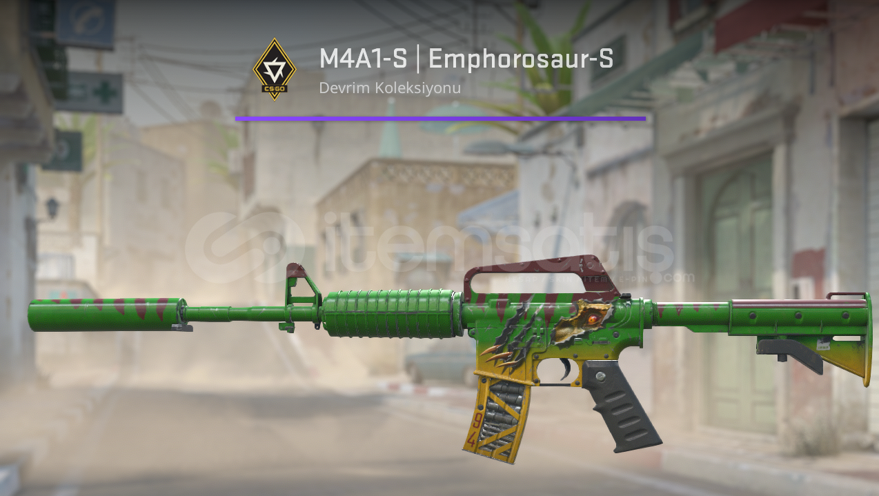 M4A1-S | Emphorosaur-S (Görevde Kullanılmış) M4A1-S | Emphorosaur-S (Görevde Kullanılmış)