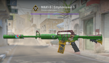 M4A1-S | Emphorosaur-S (STİCKERLI)