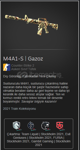 M4A1-S | Gazoz ETİKETLİ